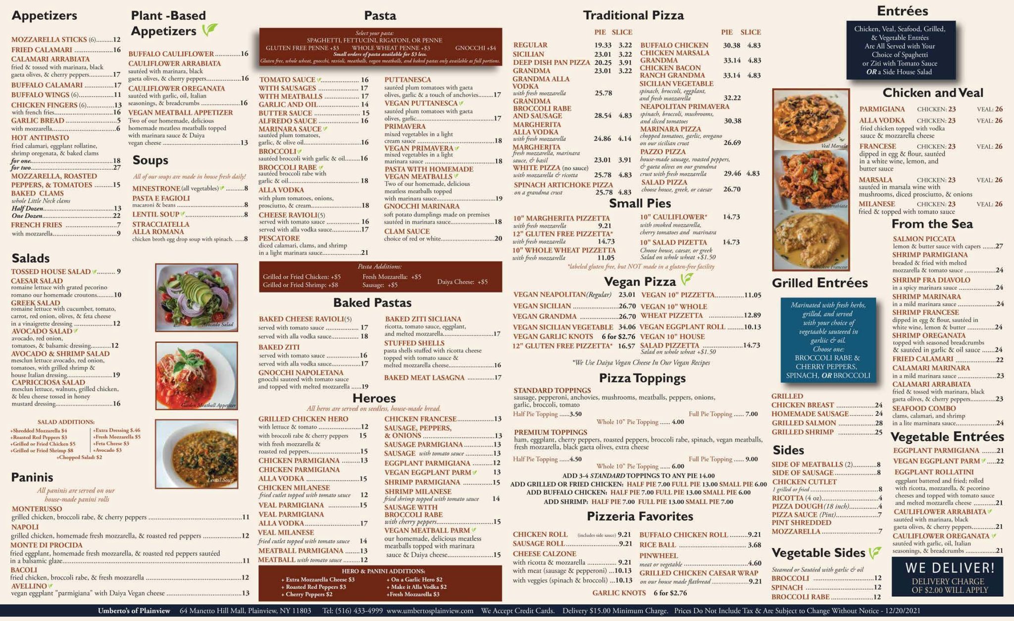 Umberto s of glen cove italian restaurant in ny